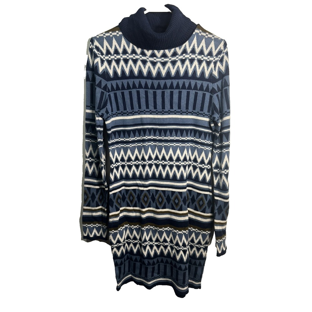 romeo & juliet couture womens long sleeve sweater dress‎ size large